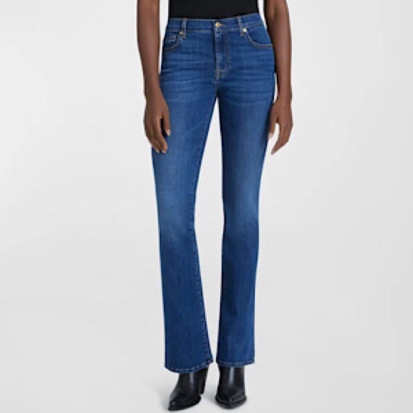 “NEW” 7 For All Mankind Kimmie Bootcut Jean - Picture 1 of 6
